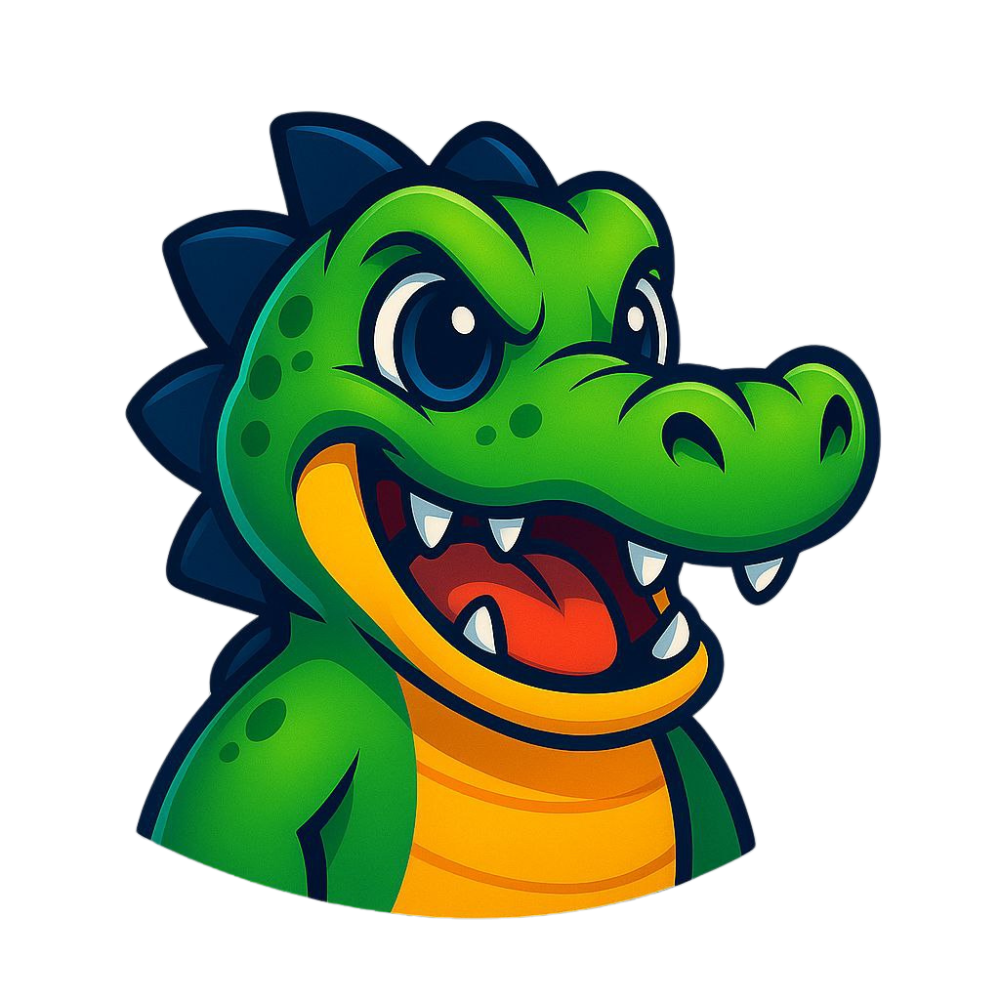 Croc'n'Deal Mascot